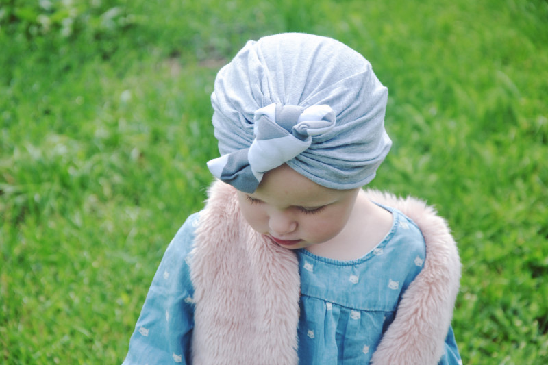 turban moda dziecięca