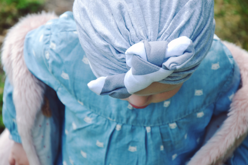 turban moda dziecięca