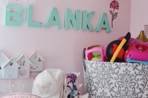 literki na ścianę handmade