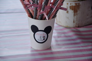 urodziny dziewczynki w stylu Myszki Minnie