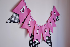 urodzinowa girlanda DIY