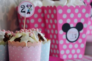 urodziny dziewczynki w stylu Myszki Minnie