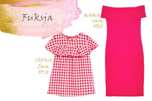 modna mama i córka - trendy wiosna lato