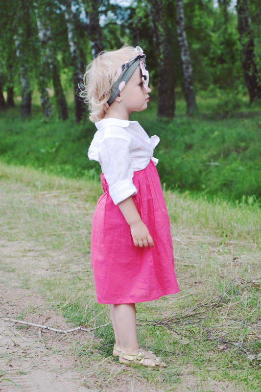 moda dziecięca lato sukienka