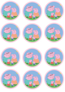 świnka peppa darmowe naklejki na pikery