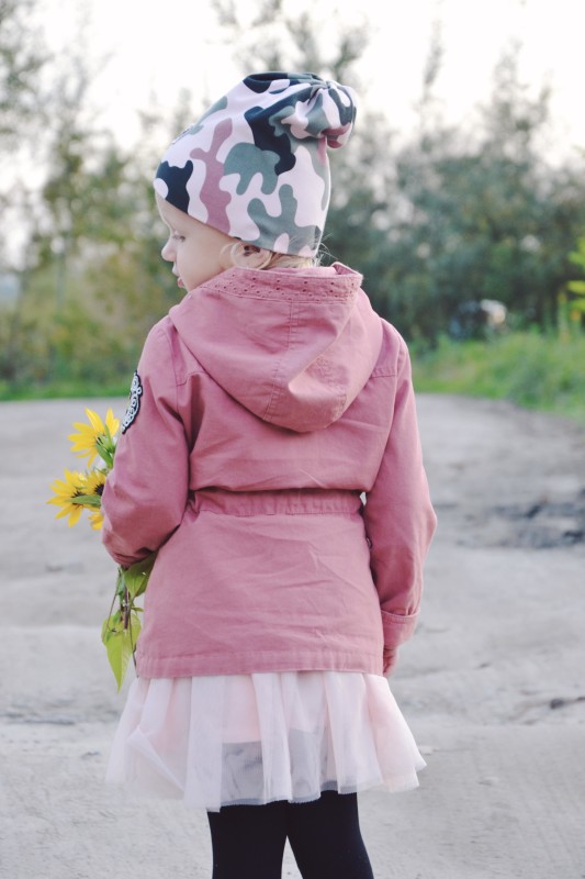 parka dla dziewczynki second hand