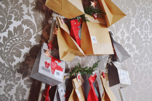 kalendarz adwentowy DIY
