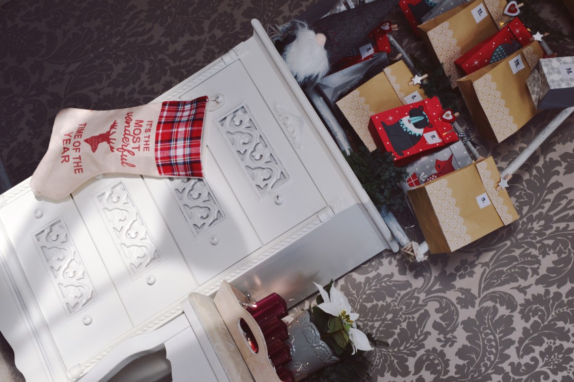 kalendarz adwentowy DIY