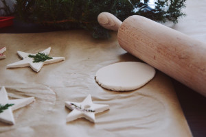 ozdoby choinkowe z masy ceramicznej DIY