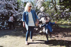 jeansowe kurtki oversize dla mamy i córki