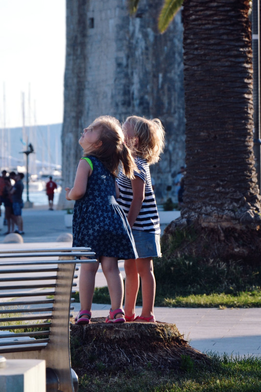 Trogir z dziećmi