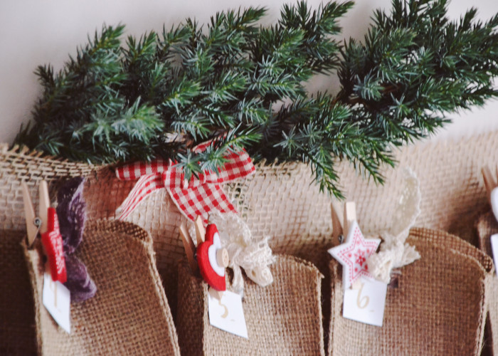 kalendarz adwentowy DIY